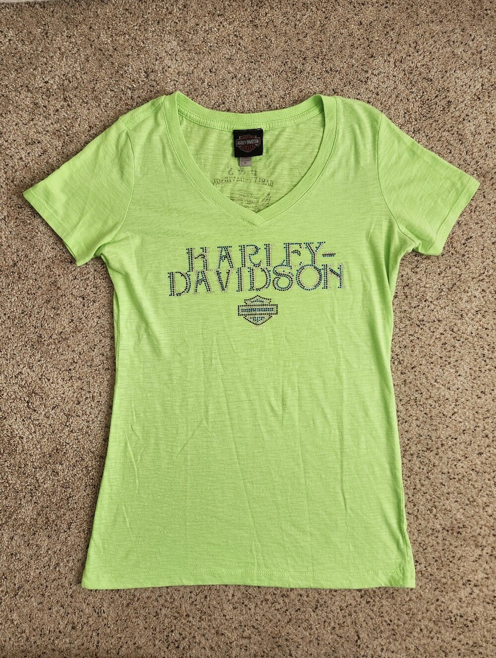 Harley Davidson Neon Shirt